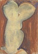 Amedeo Modigliani Caryatid (mk39) oil